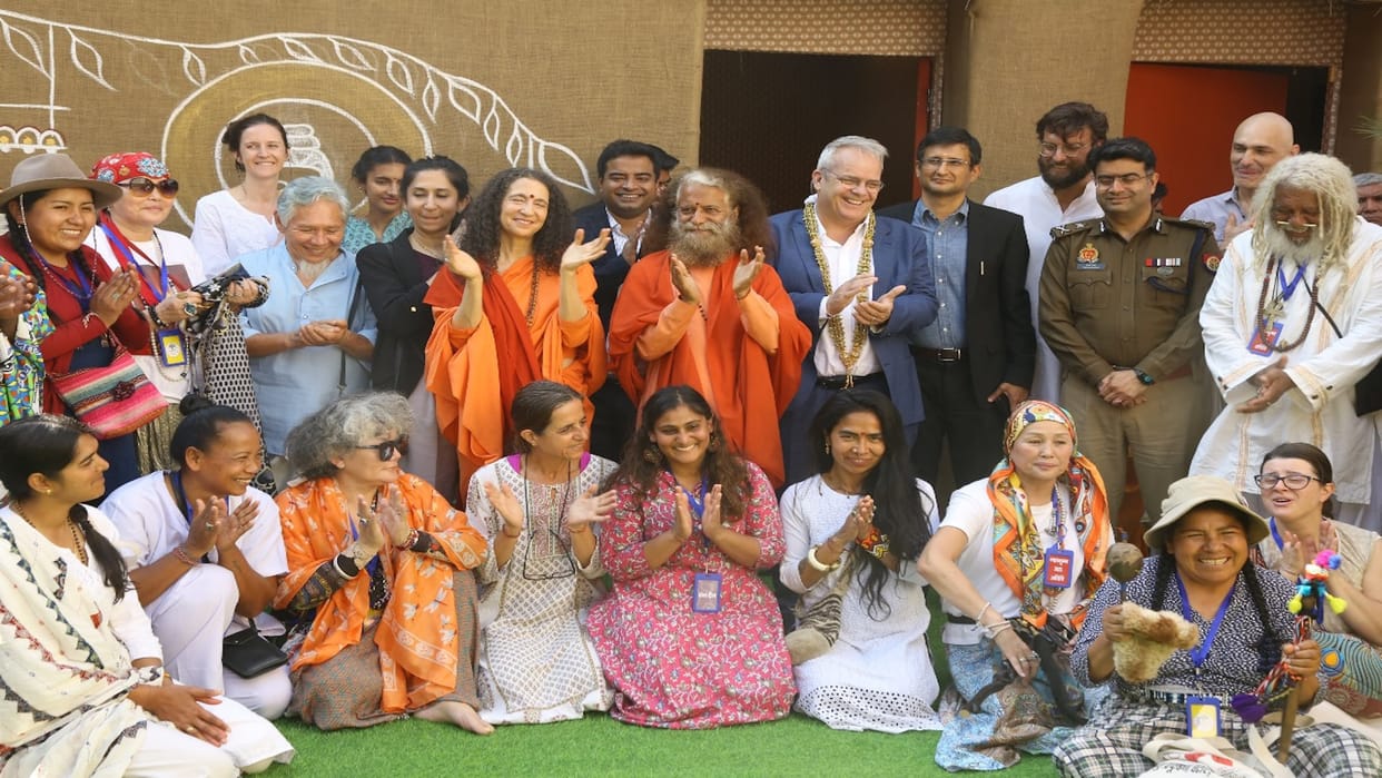 Kiva Kumbh is a powerful medium to increase communication and understanding, tribals from five continents