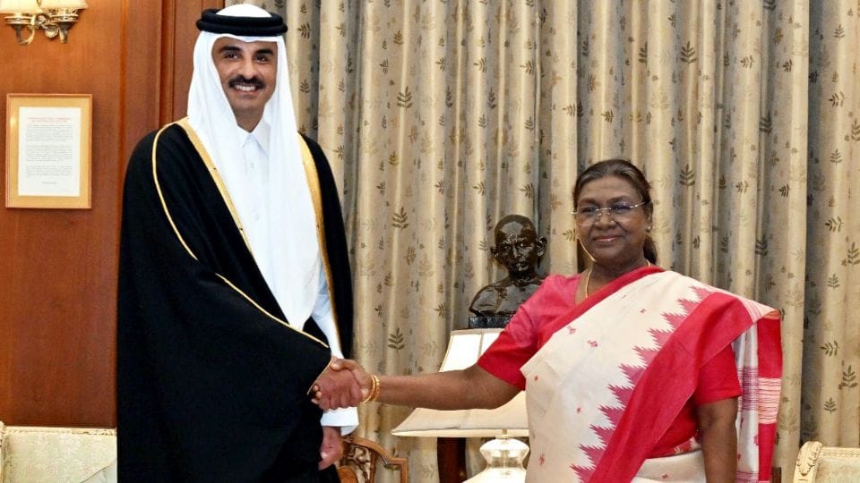 Rashtrapati Bhawan Dinner Glimpses India Qatar Relations Biryani Kadak Chai age old relations news in hindi