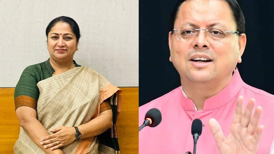 Uttarakhand CM Pushkar Singh Dhami congratulated Rekha Gupta for became Delhi Chief Minister