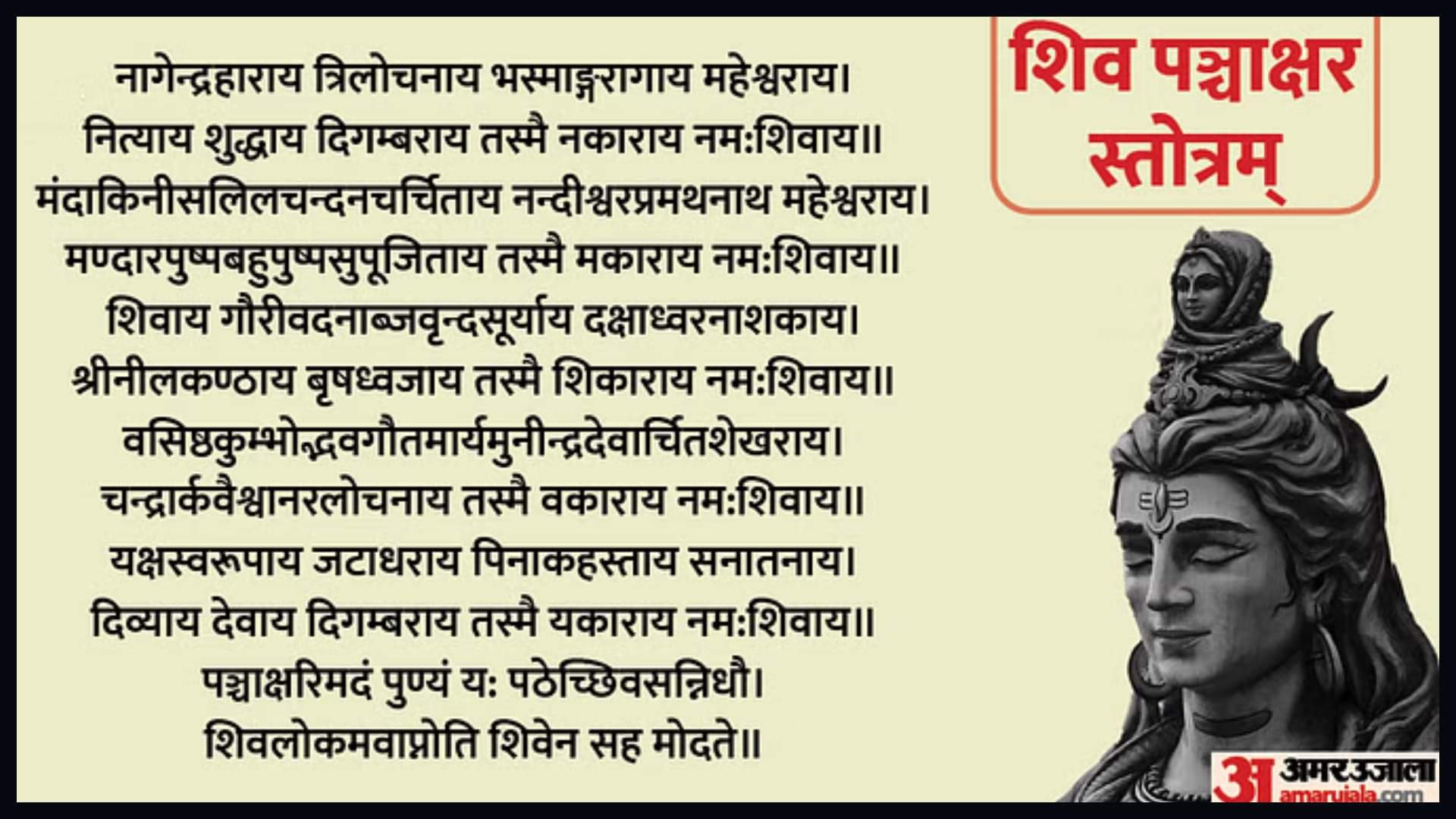 Mahashivratri 2025 recite this Panchakshar Stotra your position and prestige will increase
