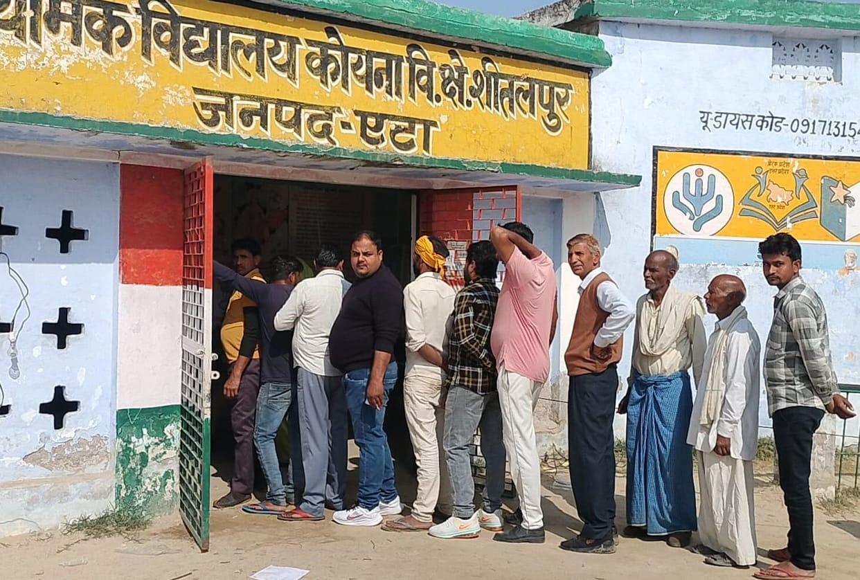 Election process for Pradhan completed in etah