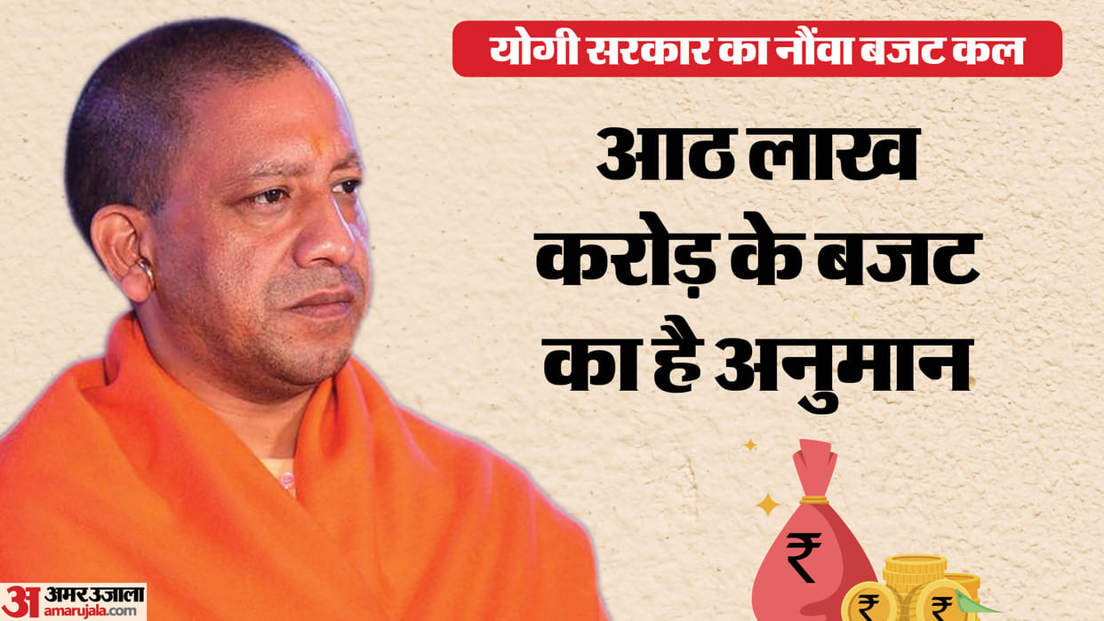 UP: Yogi government will present its ninth budget tomorrow, budget estimated at eight lakh crores; populist