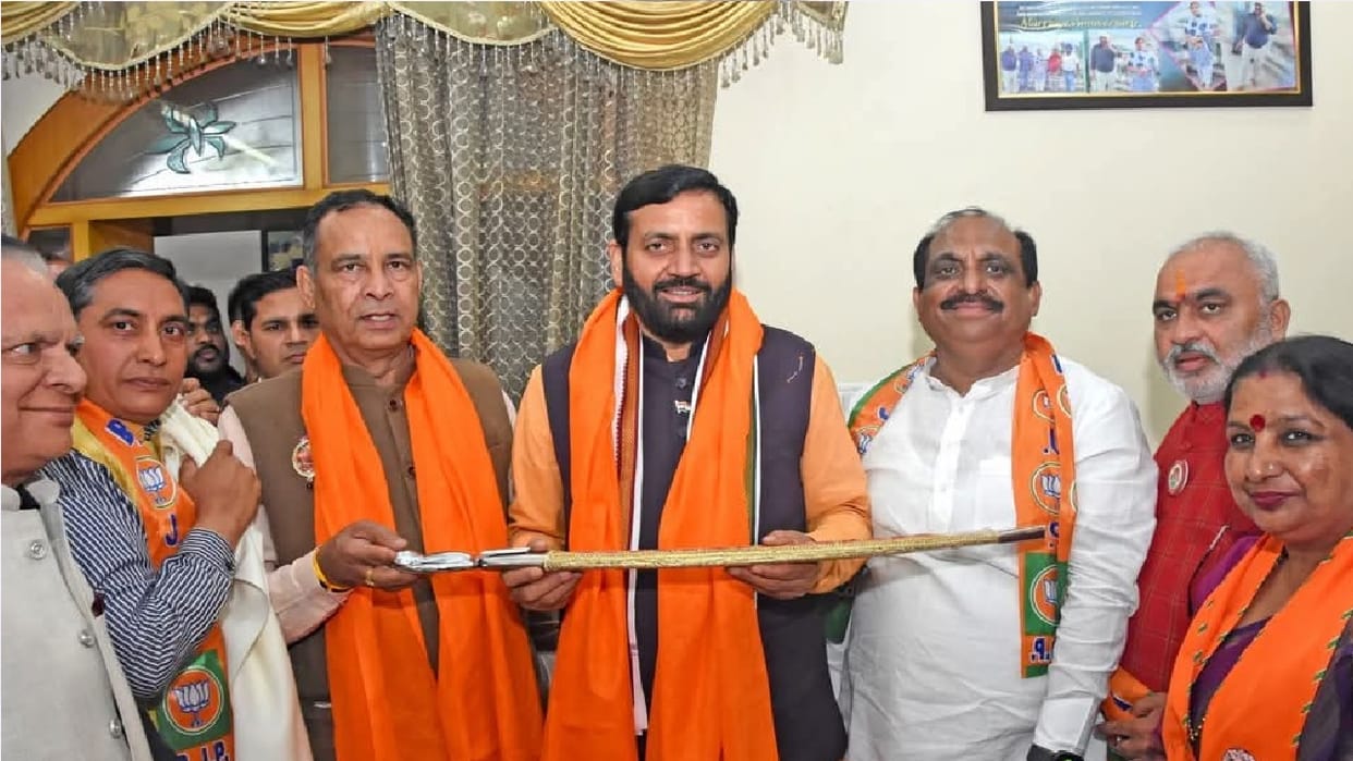 Change in Karnal politics again: Ashok Khurana joined BJP saying goodbye to Congress, said-I never got chance