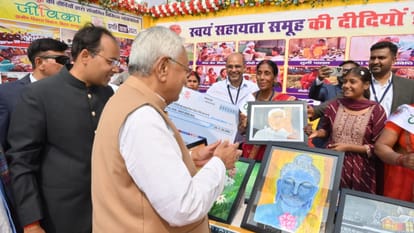 Bihar news : Nitish Kumar inaugurate and foundation stone 263 schemes 820 crore Pragati Yatra nanand nalanda