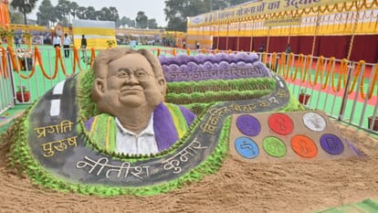 Bihar news : Nitish Kumar inaugurate and foundation stone 263 schemes 820 crore Pragati Yatra nanand nalanda