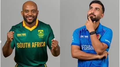 AFG vs SA Champions Trophy 2025 Team Preview Squad Karachi Match Afghanistan vs South Africa Head to Head