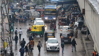 Rain and hailstorm in many places in punjab weather update see photos