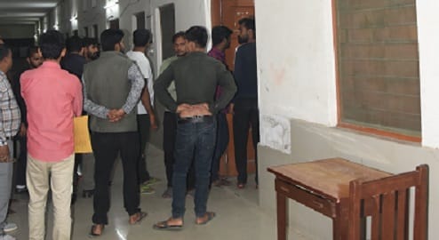 D Pharma Student Suicide Played volleyball in the evening refused to go to class in the morning