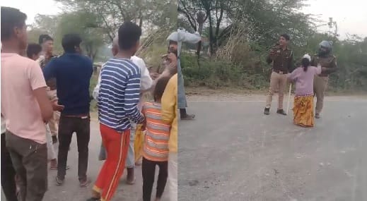 Bloody clash between two parties in broad daylight sticks and rods were used fiercely womans head was broken