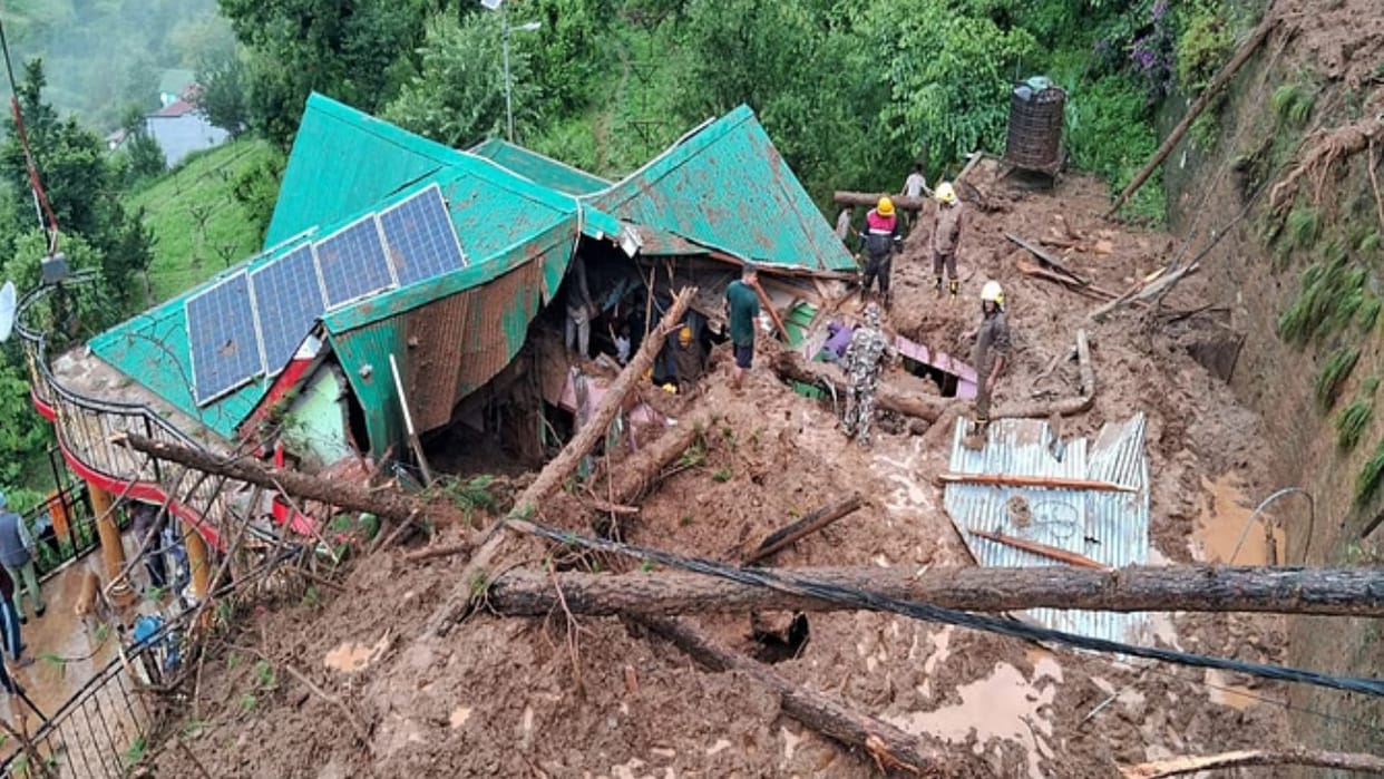 More than 45 percent of Himachal's area is at risk of natural disasters, study reveals
