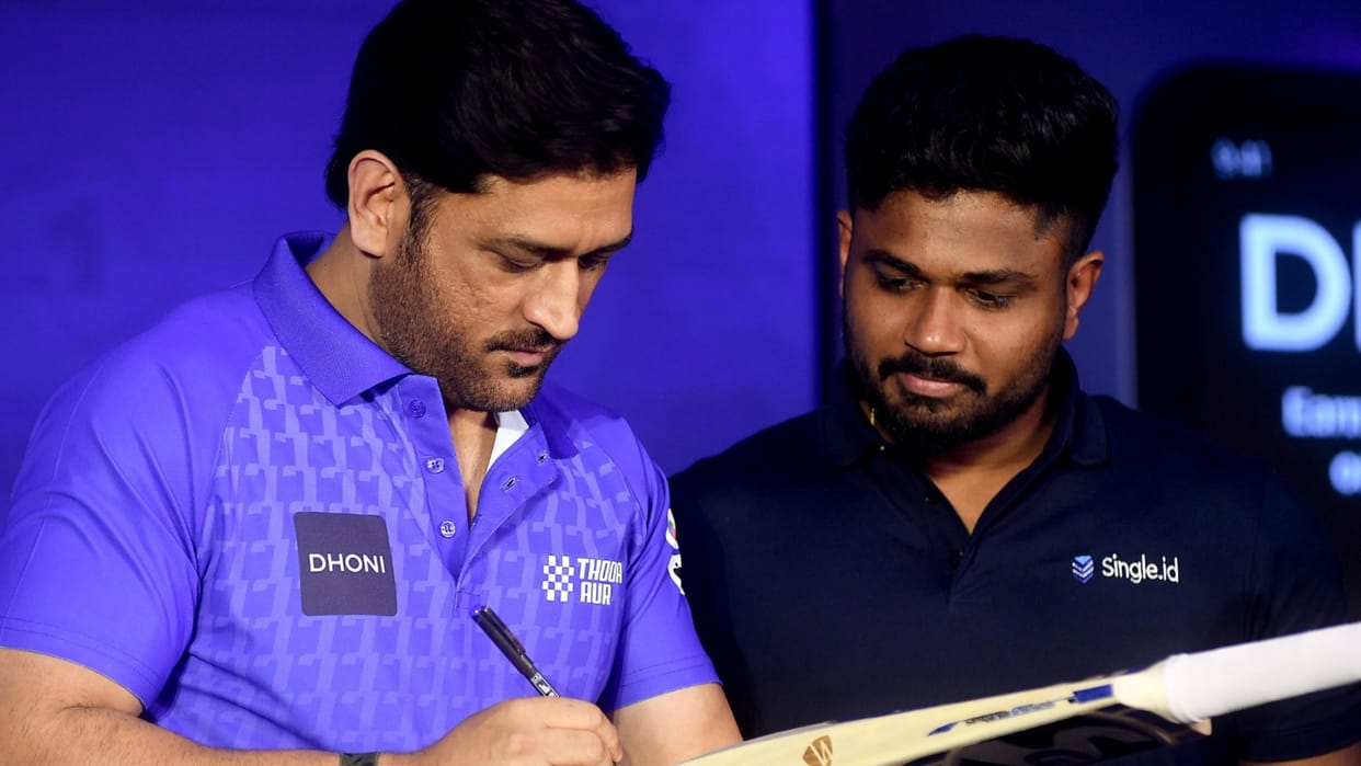 IPL 2026: Will Sanju Samson take over wicketkeeping duties for CSK instead of Dhoni? Ashwin's post hints