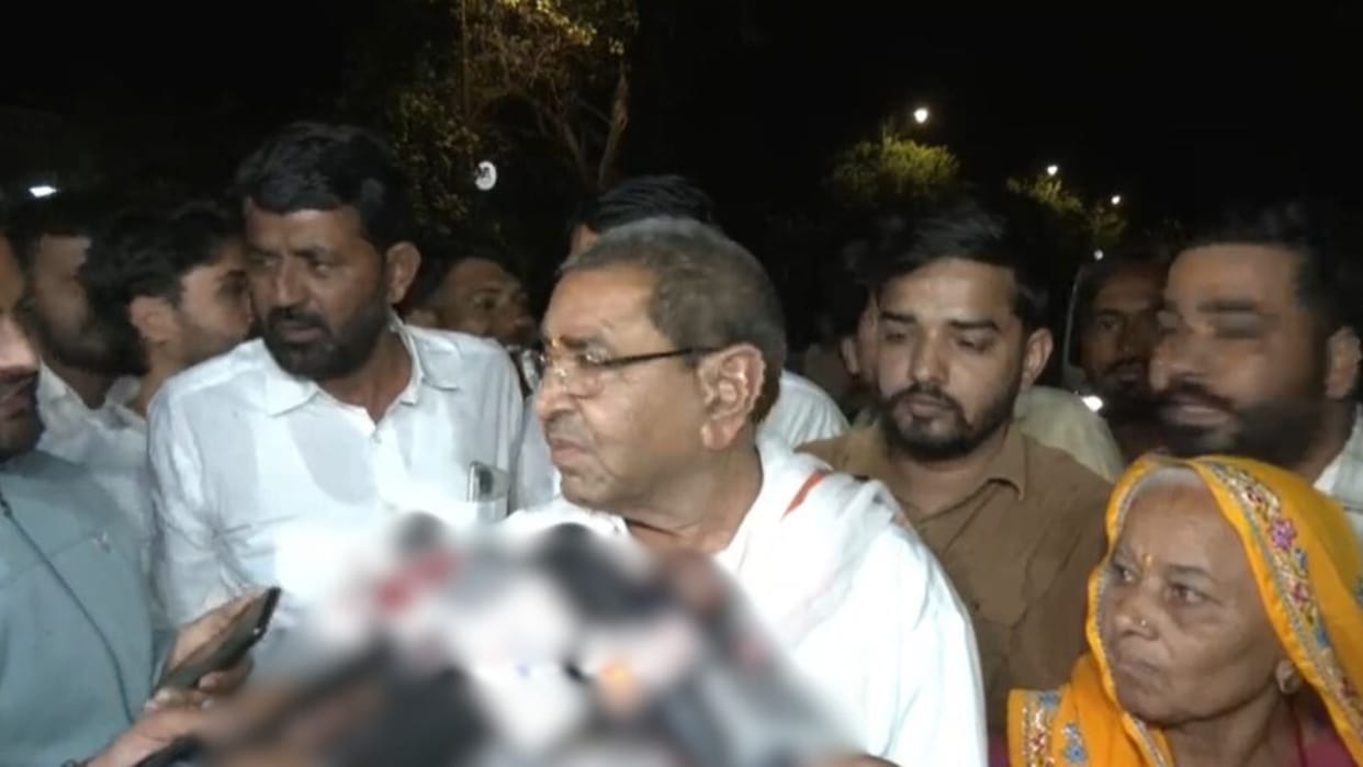 Naresh Meena's parents met Chief Minister Bhajanlal Sharma