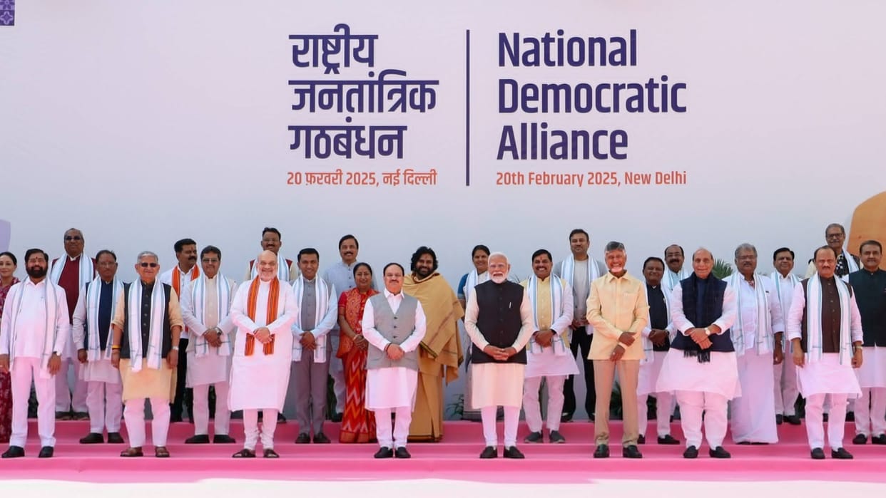 Meeting of NDA chief ministers ends in Delhi; Allies hail PM Modi