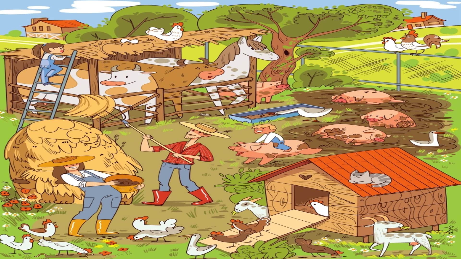 Optical Illusion Iq Test You are genius then Spot The Elephant in Brain Test Picture within 15 seconds