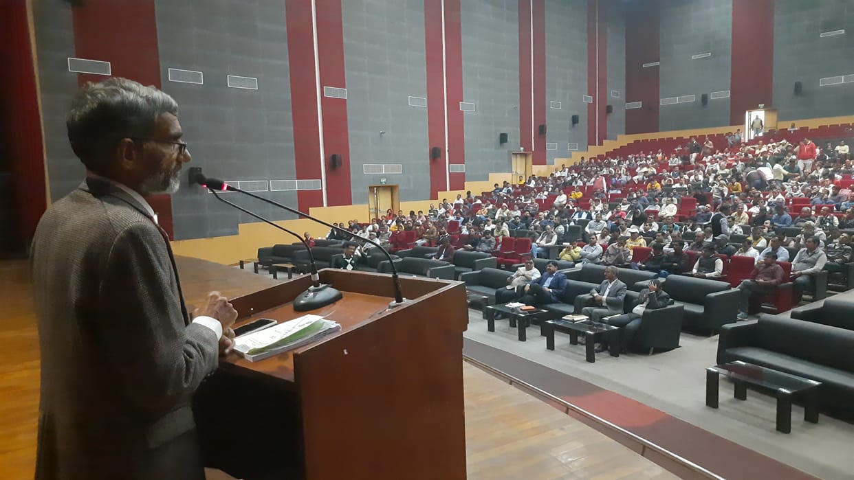 Polling parties were given training in Sonipat, the nuances of the election process were explained