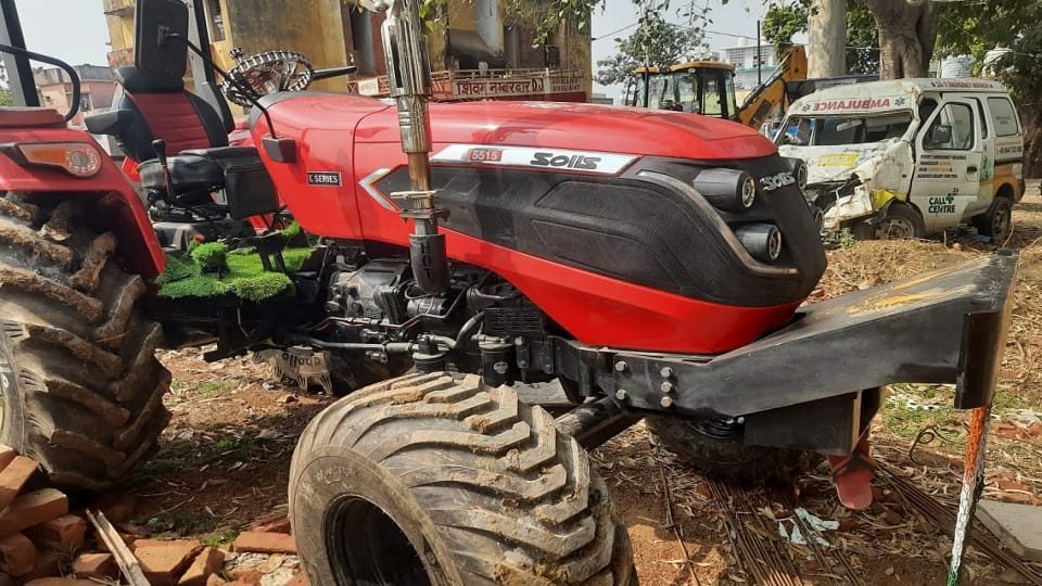 Greater Noida News High speed tractor hits bike, one student dies