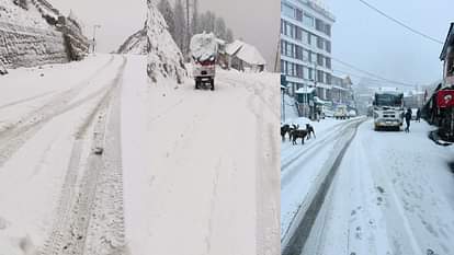 Himachal Weather: snowfall at Atal Tunnel, Rohtang, Kufri and other high altitude areas, rainfall in Shimla