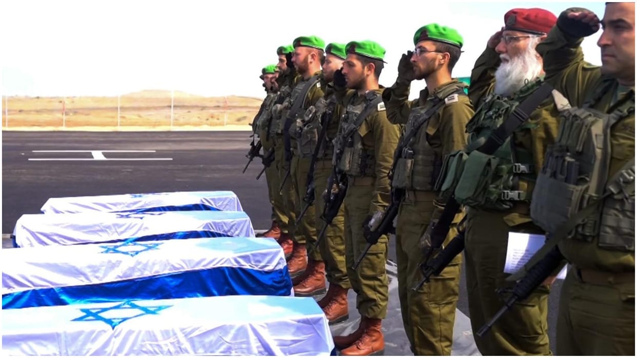 Hamas Hostage Row Israeli Army Identifies Two Hostage Children  But Third Body Not Their Mother