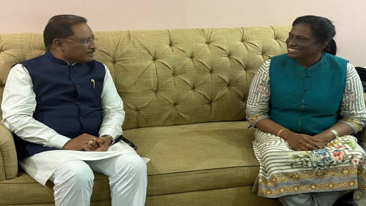 Sports development will get a new dimension, Indian Olympic Association president meets CM Sai