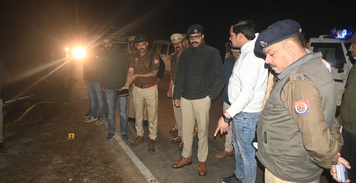 In a police encounter the miscreant got shot in the leg 12 cases are registered in different police stations