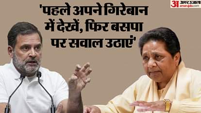 Mayawati Slams Rahul Gandhi Calls Congress 'BJP's B-Team' in Delhi Polls