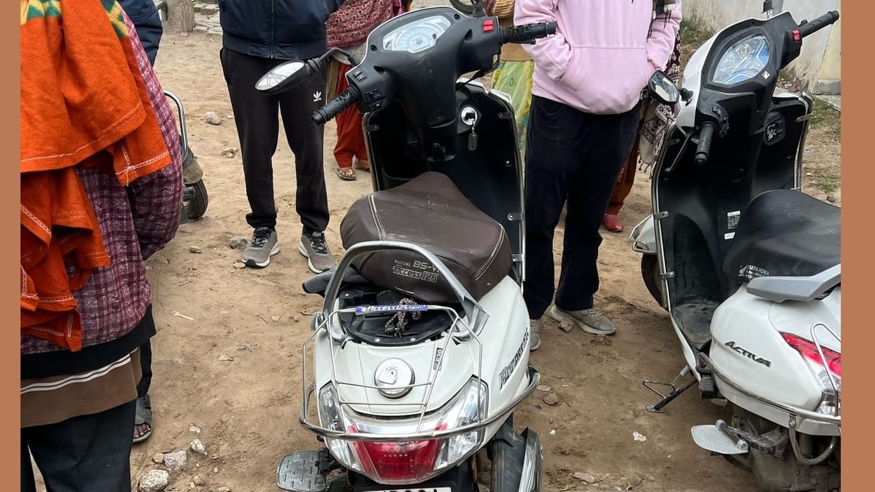 Accident on Delhi Road in Hisar: A heavy vehicle crushed nurse riding scooter near Sector 9-11, died on spot