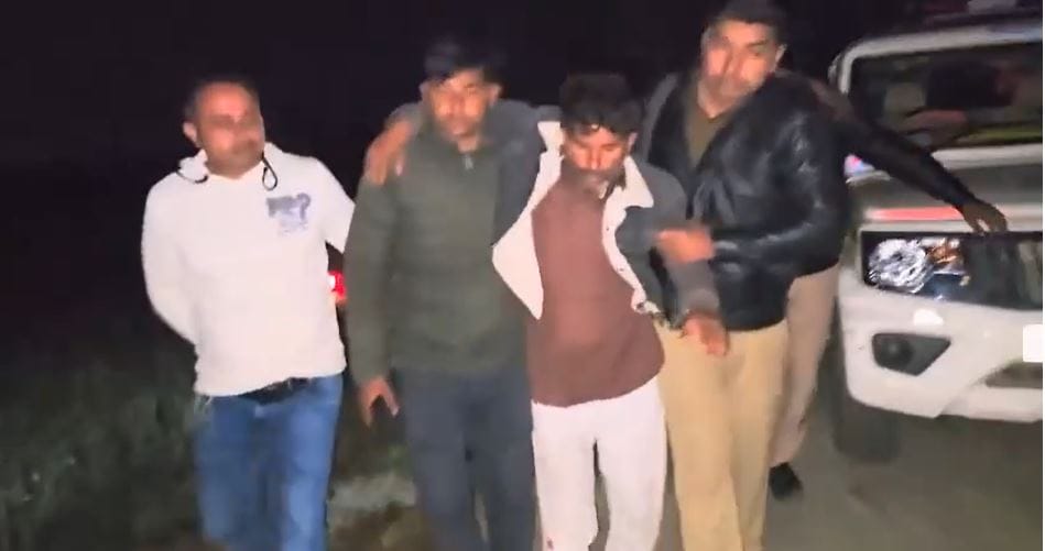 Police encounter in Mathura two Gokash injured after being shot third surrendered his weapon