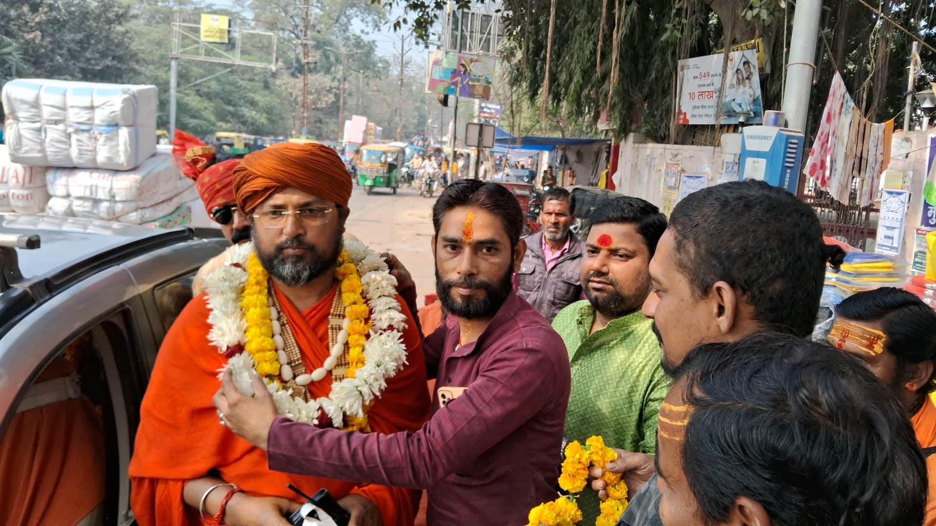Muzaffarpur News: Mahant Amarnath Pathak of Baba Garib Nath Temple becomes Mahamandleshwar, Mahakumbh News