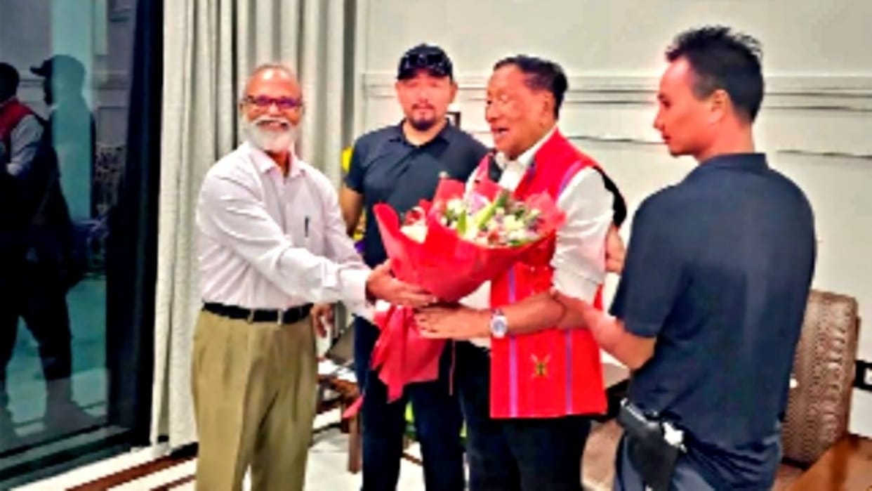 Naga Peace Talk Central representative AK Mishra held talks with NNPG leaders emphasised on political solution