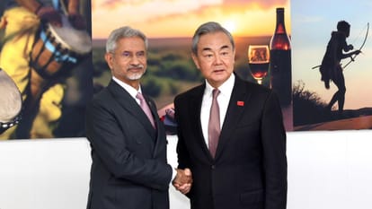 EAM Jaishankar meets Chinese FM Wang on sidelines of G20 Foreign Ministers Meeting in Johannesburg