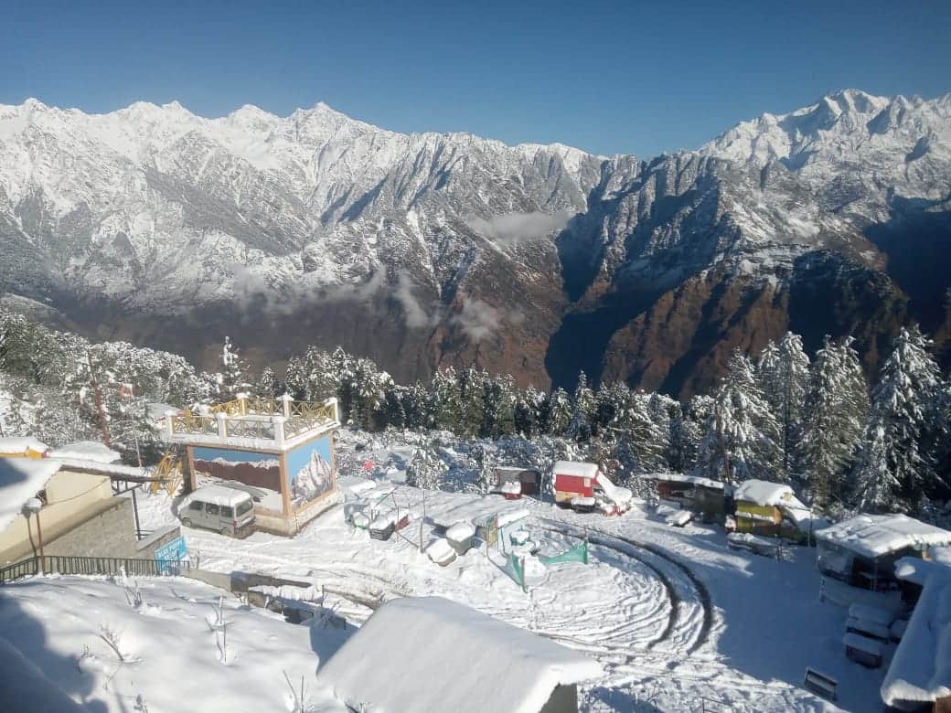 Uttarakhand Weather Amazing View Seen after Heavy Snowfall in Auli Harsil Dhanaulti Chakrata Photos