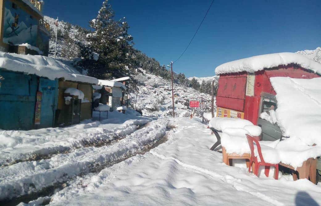 Uttarakhand Weather Amazing View Seen after Heavy Snowfall in Auli Harsil Dhanaulti Chakrata Photos