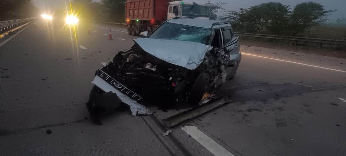 Two main reasons for the accident on the Yamuna Expressway six people died in Hathras
