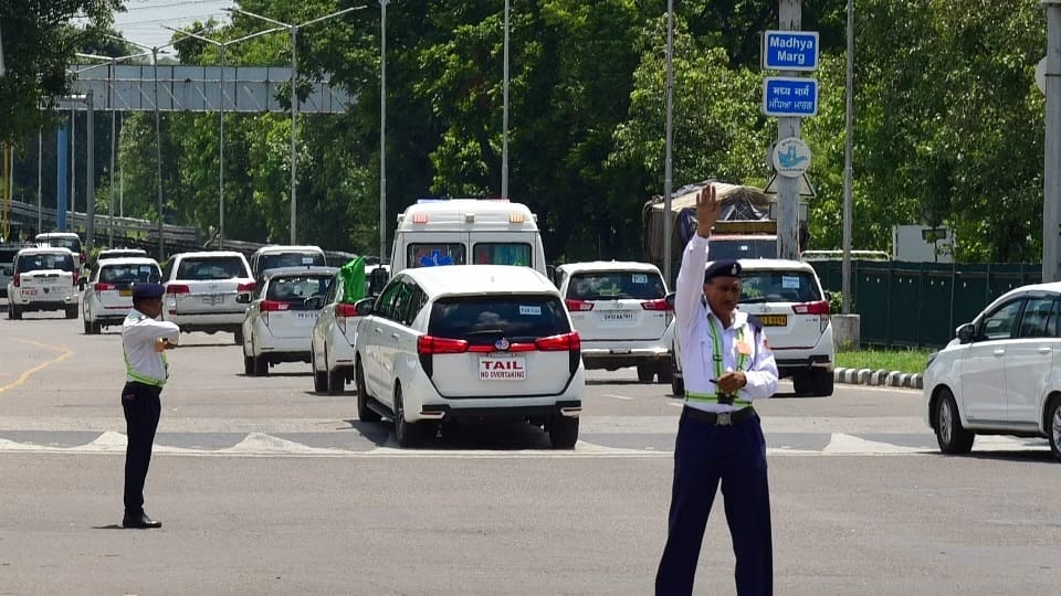 29 lakh traffic challans in Chandigarh in five years