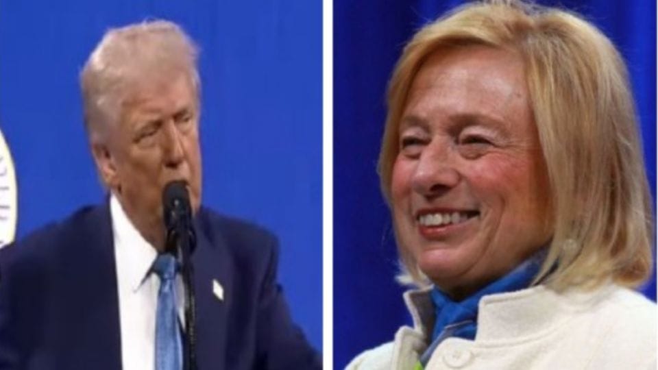 US President Trump and Democratic Governor Janet Mills clash over transgender women in sports