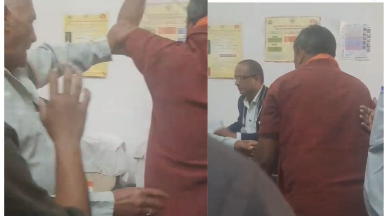 Drug addicts in hospital Uproar in doctor room at Chilkhar Primary Health Center