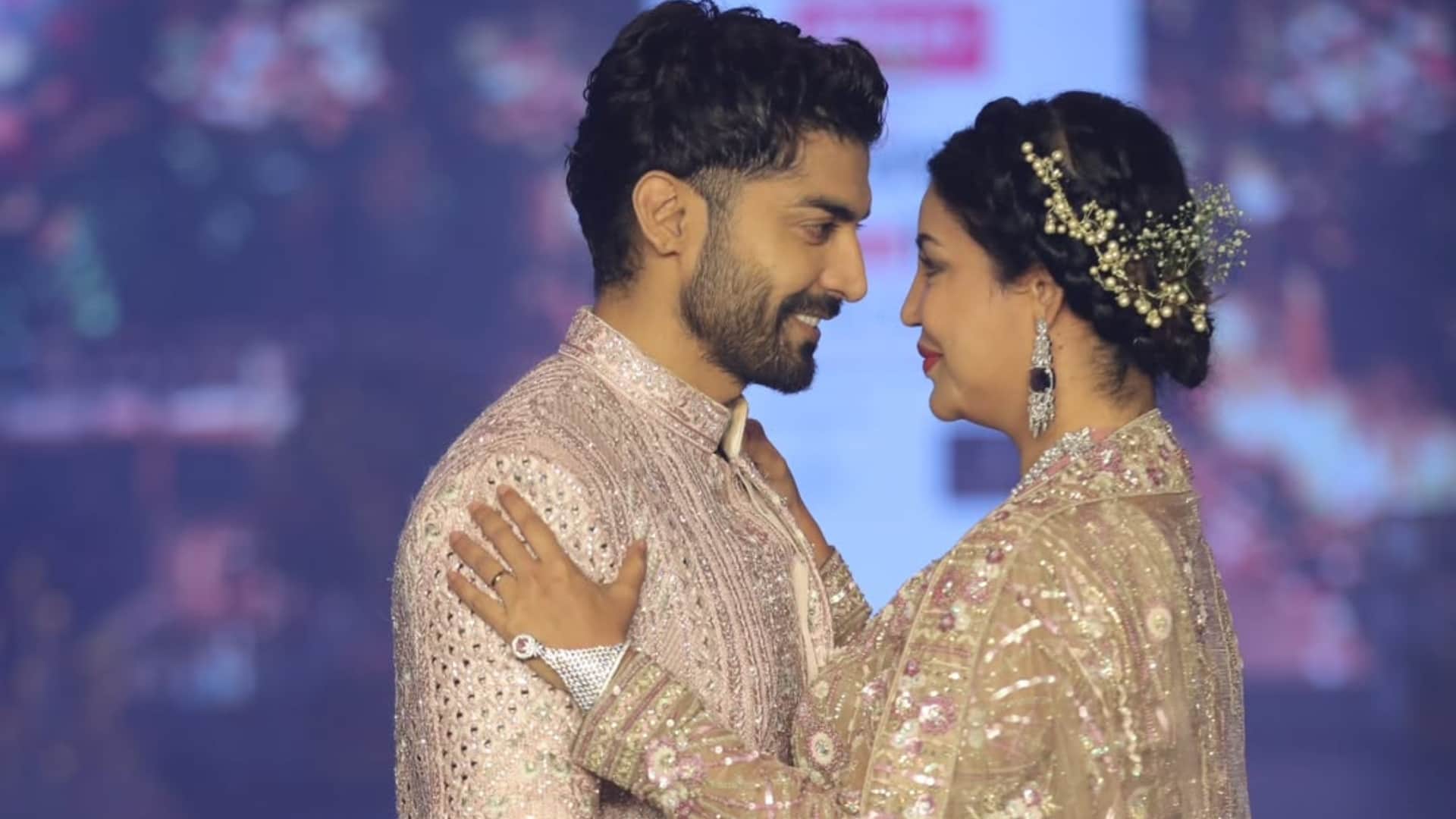 Actor Gurmeet Choudhary celebrating his birthday and got his real life sita during tv serial ramayan