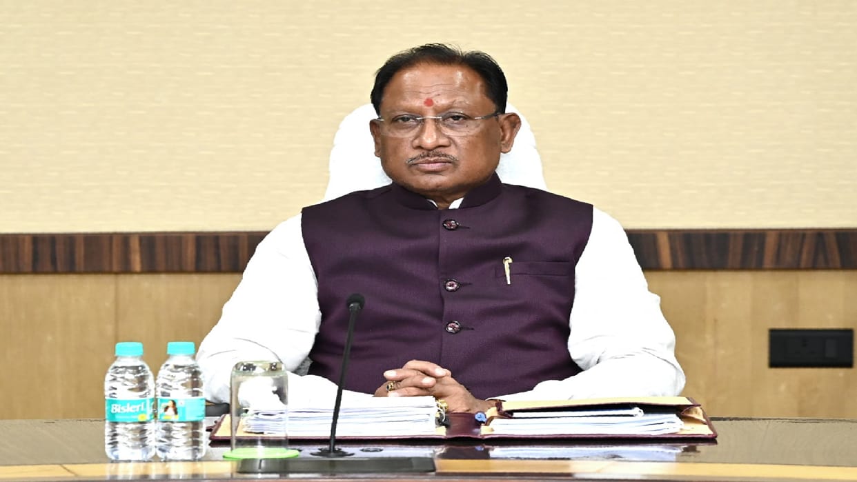 Vishnudev Sai cabinet meeting ends in Chhattisgarh, many important decisions taken
