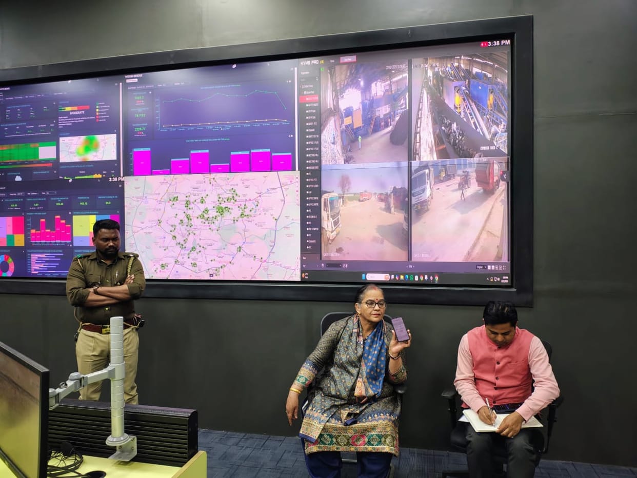 Lucknow: Mayor arrived for surprise inspection, dialed the call, waited for nine minutes; Later the operator m