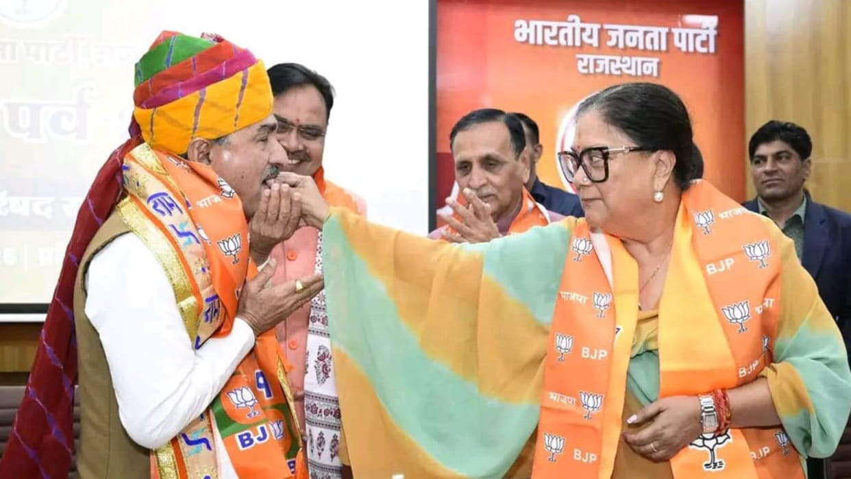 Madan Rathore again chief of Rajasthan BJP, Vasundhara Raje gave slogan