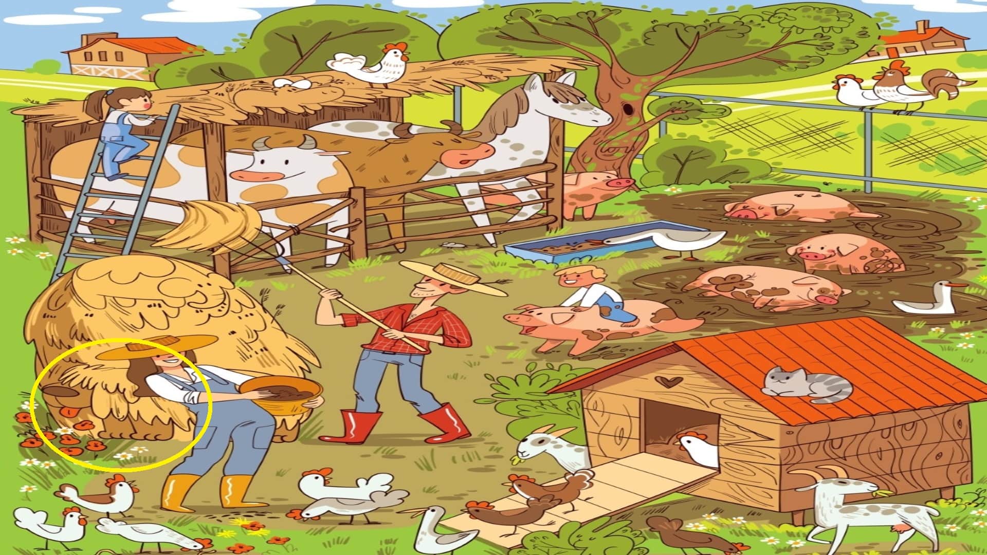 Optical Illusion Iq Test Brain Test Can You Spot Dog in 15 Second Brain Teaser