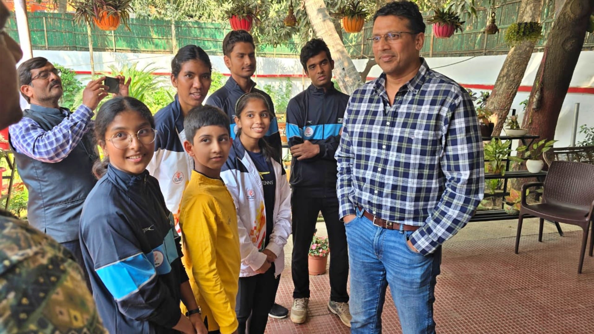 Patna News: Mahesh Bhupathi gave mantra of success to young tennis players, discussion on sports development
