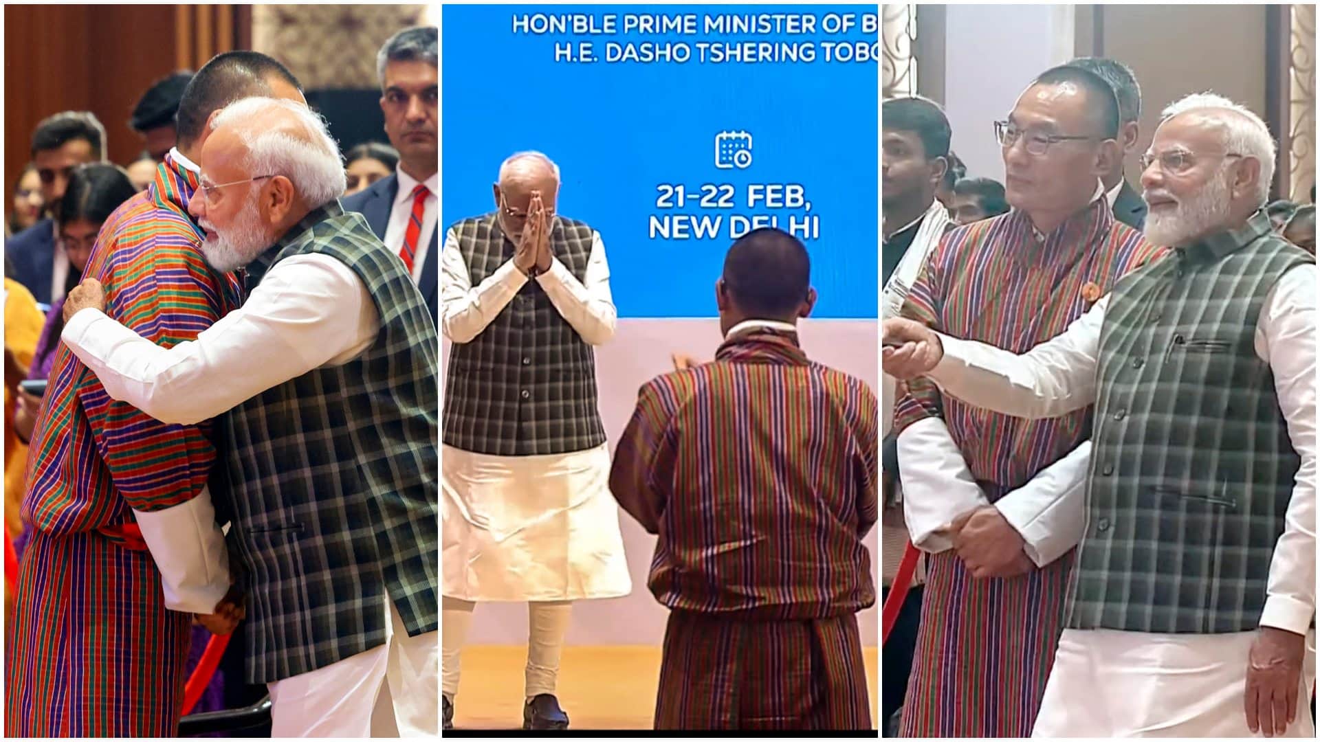 Bhutan PM calls Modi his mentor seeks guidance to help transform public service in his country