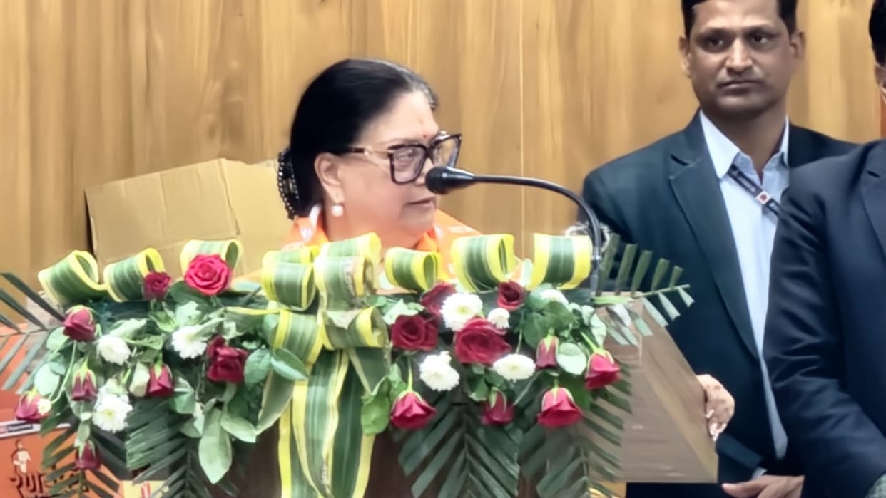 Rajasthan News: Unity, No Factions, One Voice – Raje's Mantra to Madan Rathore for Stronger Organization