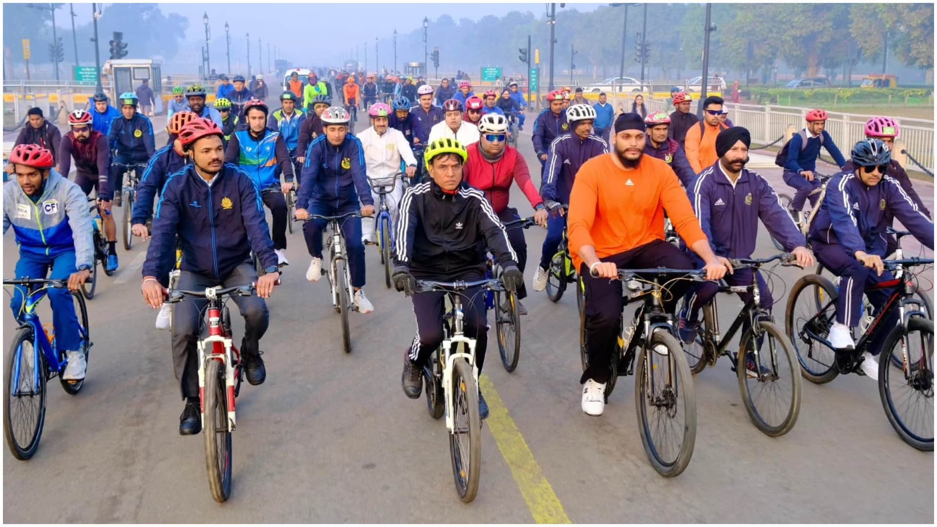 Sundays on Cycle: 'Sundays on Cycle' a big hit, more than two lakh cyclists at four thousand places