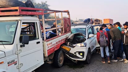 Accidental Zone Mirzamurad varanasi road accidents in three days six people died many injured