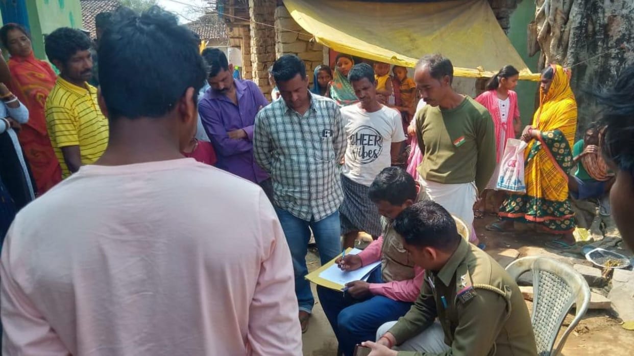The administration is collecting information about the workers trapped in the Telangana tunnel accident in Jha