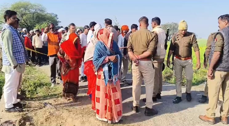 Orai Murder Old man murdered after being removed from post of principal neck cut with an axe while doing yoga