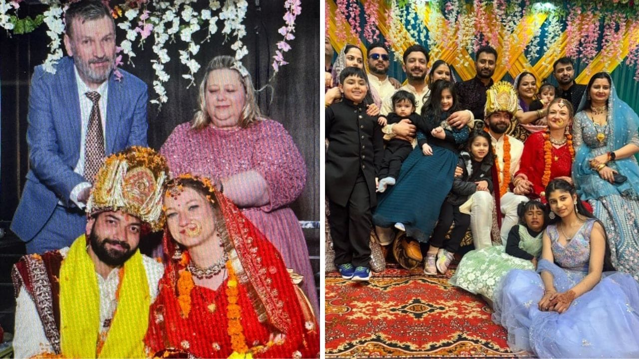 Himachal Pradesh Nedley from London married Pradeep from Hamirpur