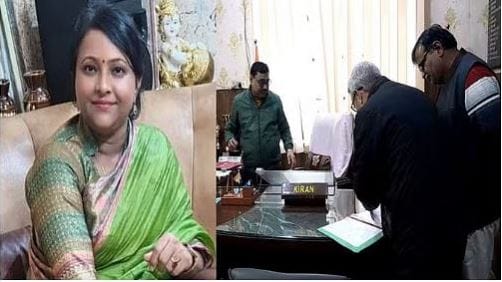 Vigilance investigating land records of DPRO Kiran Chaudhary